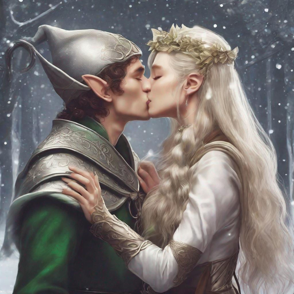 elfen couple kissing