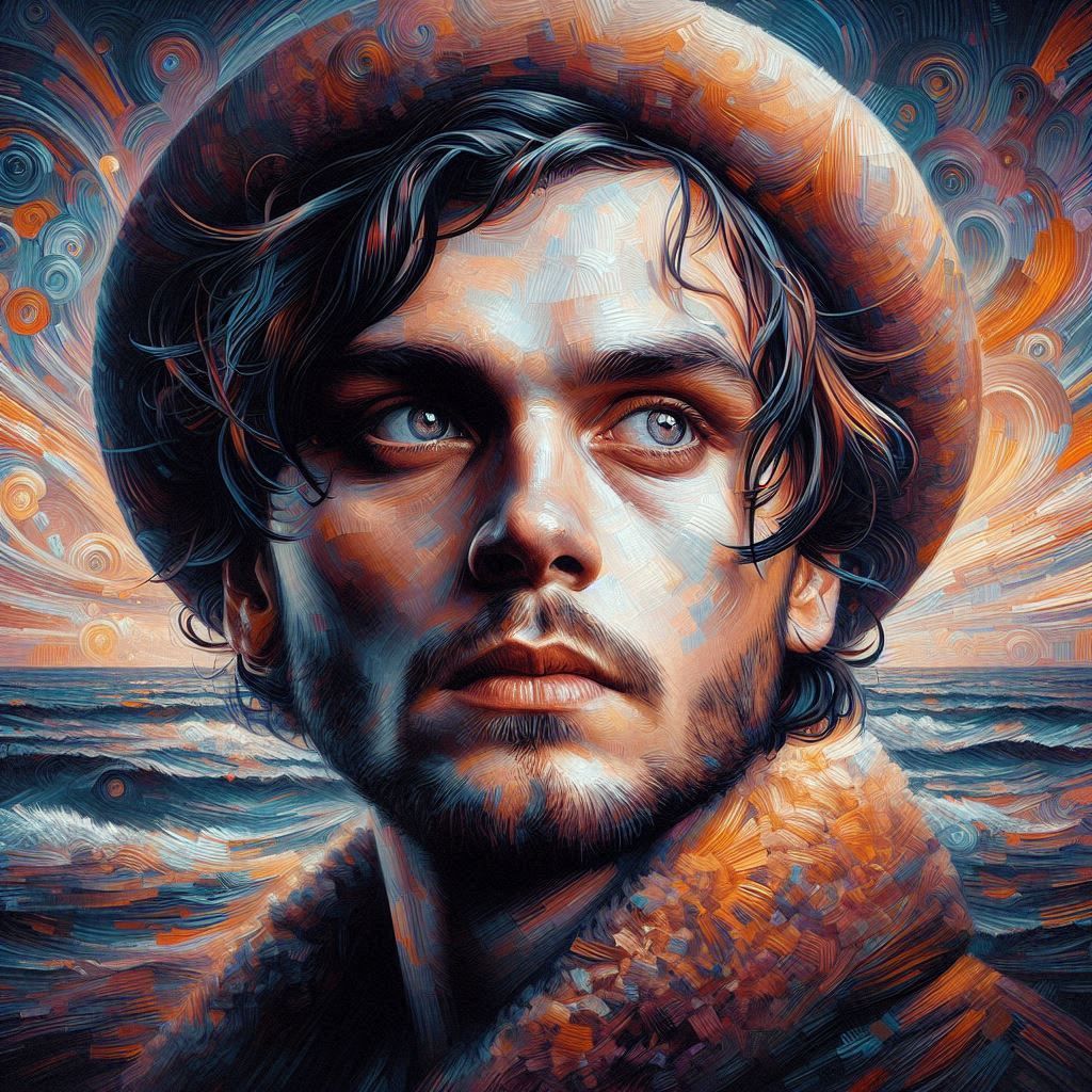 Portrait Painting Male