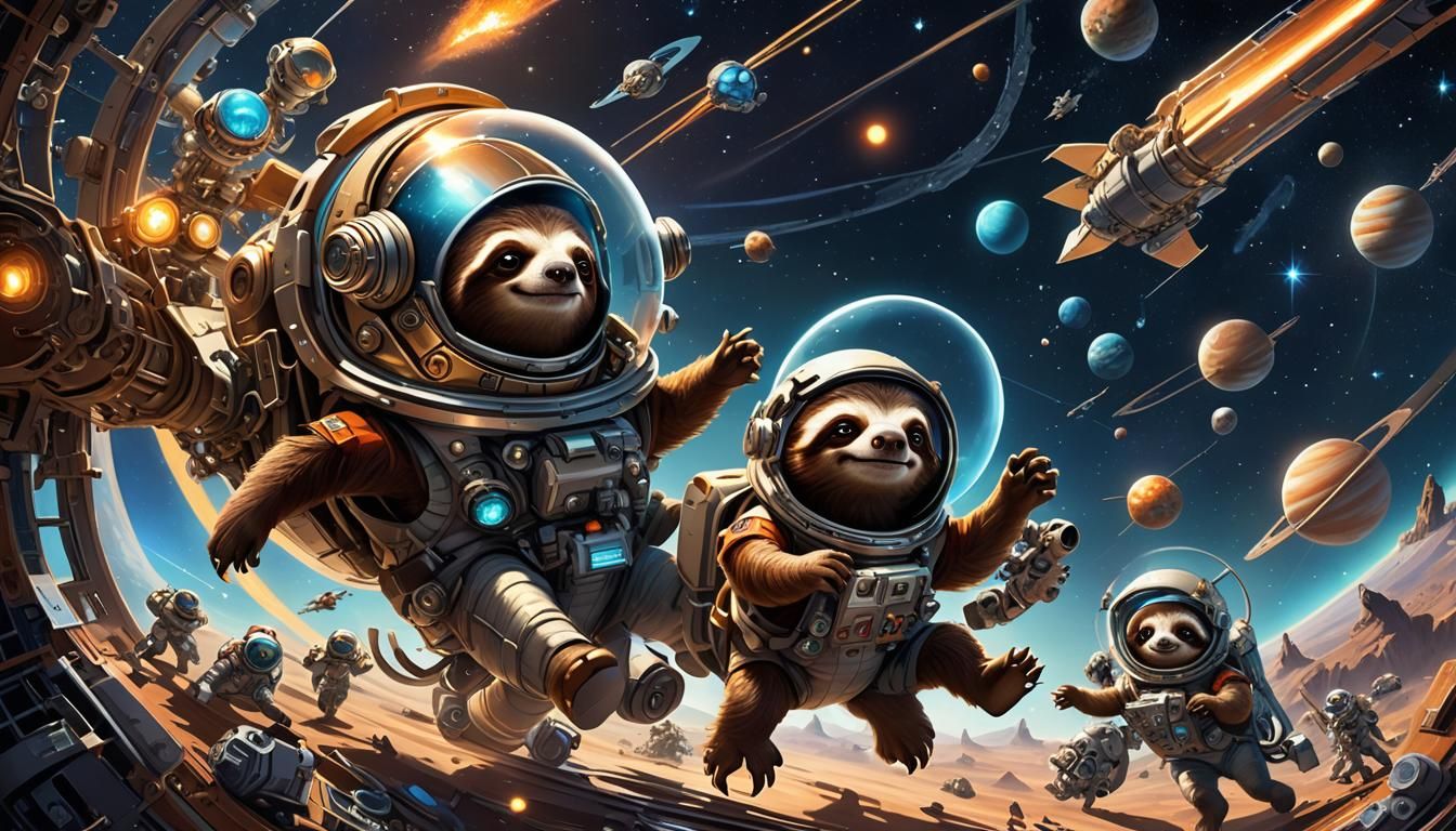 Sloths in Space