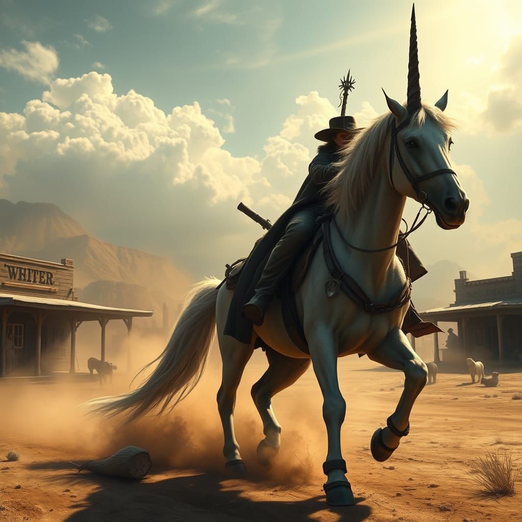 Wizard cowboy of the Wild West