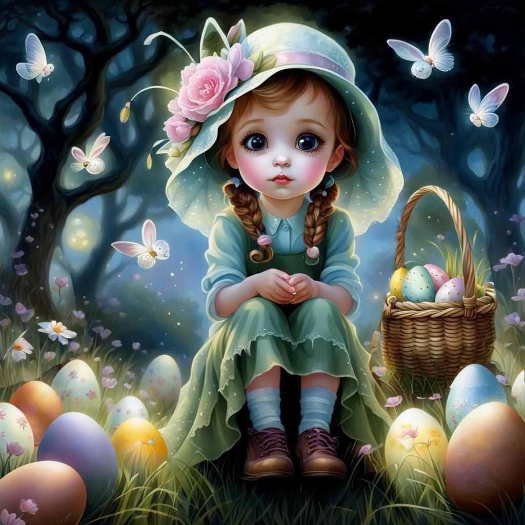 In her Easter Bonnet, with all the frills upon it  by @Bellemia