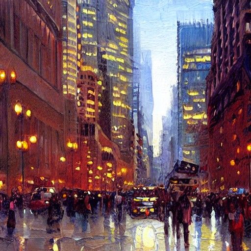 A book with a city on each page