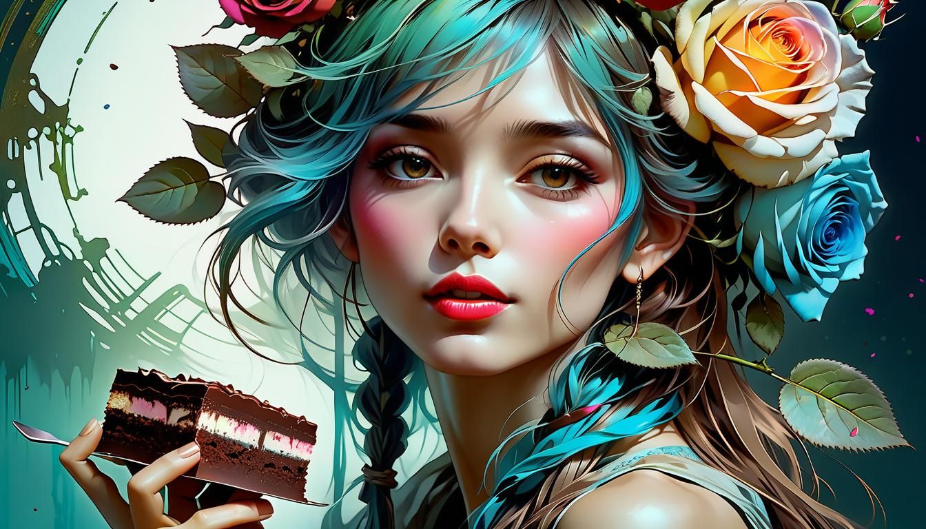 Chocolate & roses  by @Hugo Raul