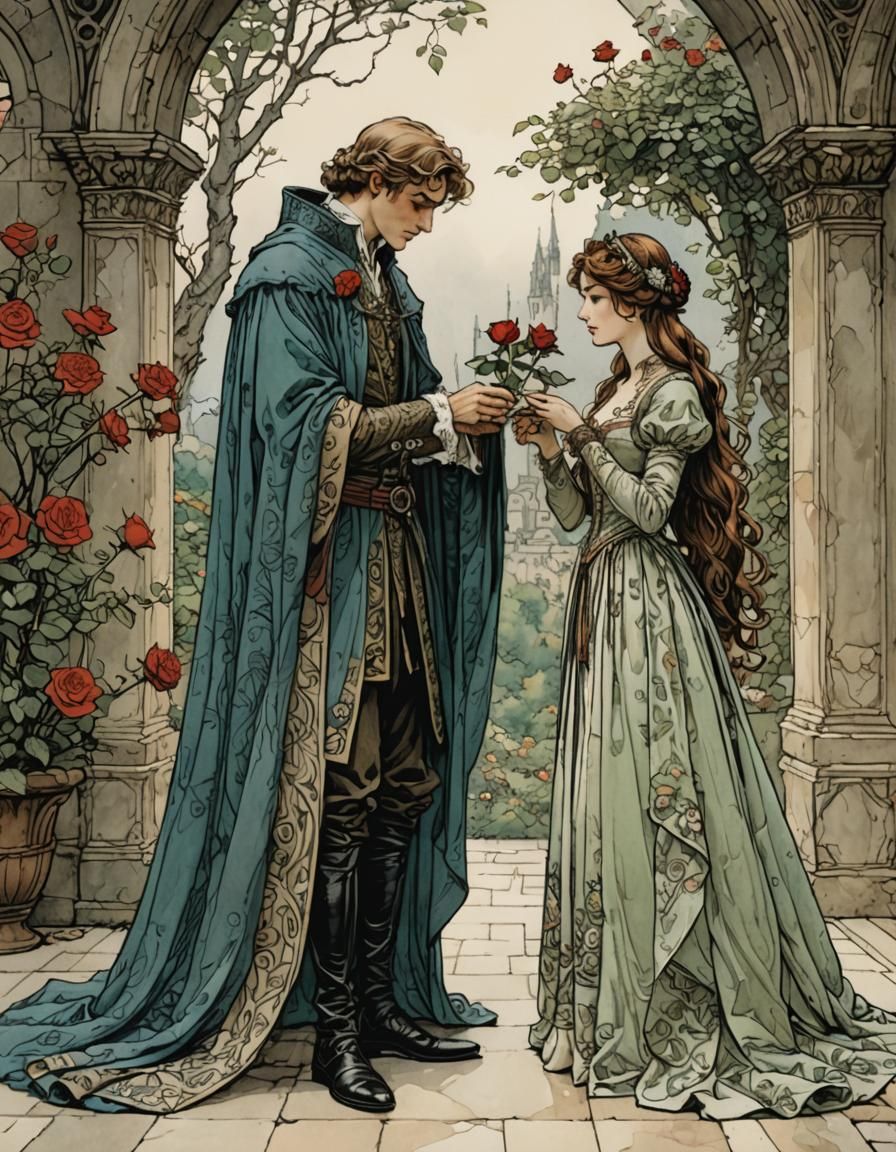 Romeo and Juiliette  by @Baolian