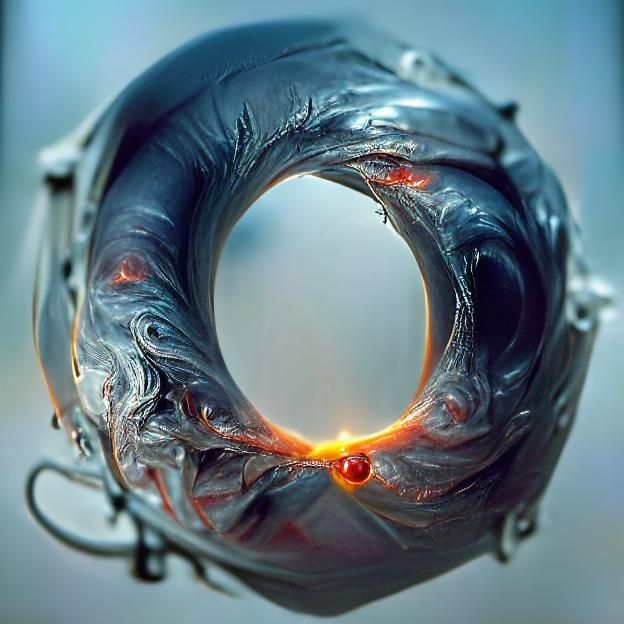 a ring of fire in the deep sea
