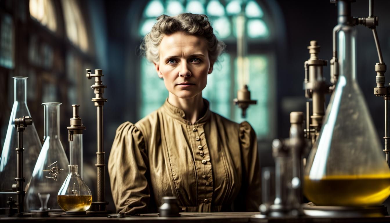Marie Curie  by @MinisterGeorge