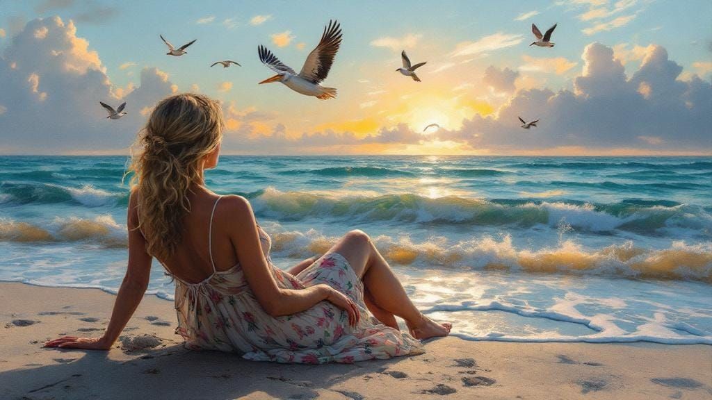 Catching the last rays of the day