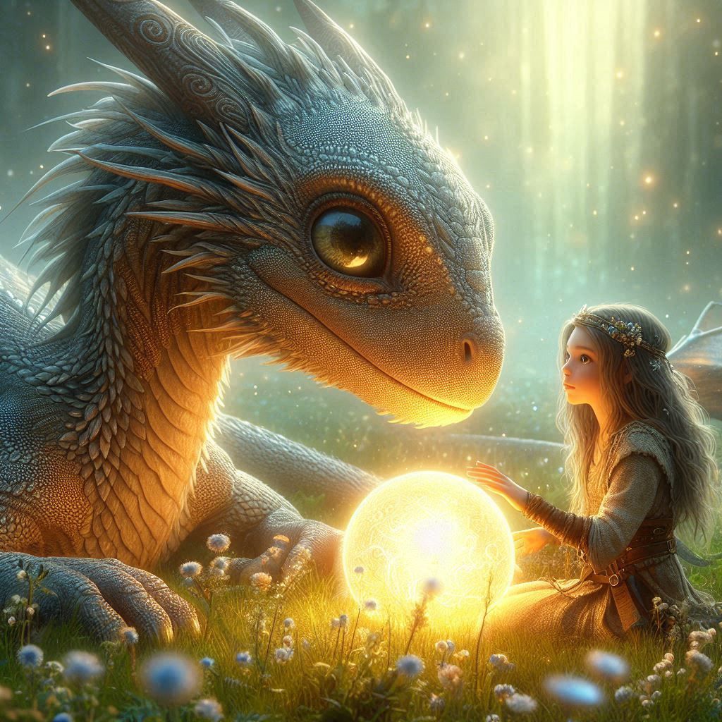 Dragon and it's master