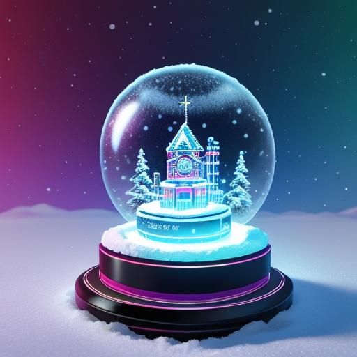 snow globe, music box