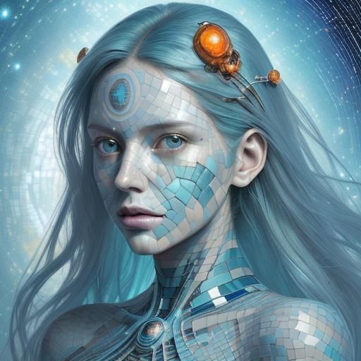 Blue Girl.