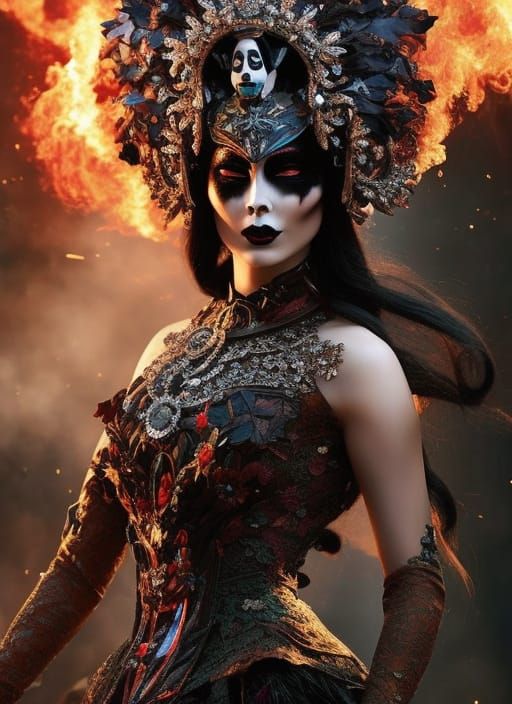 Explosive Masked Girl: A Dark Fairytale Masterpiece