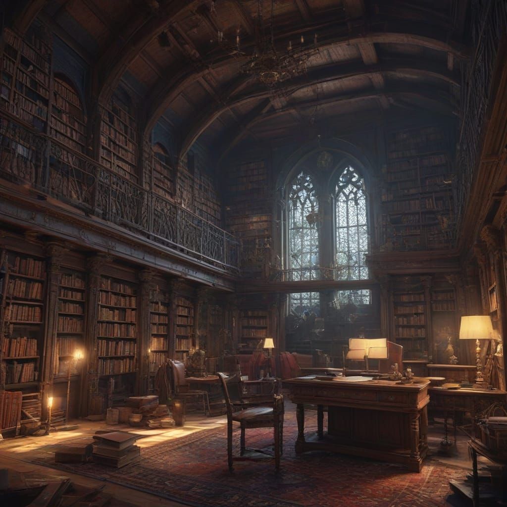 The library of my dreams !  by @Alyra