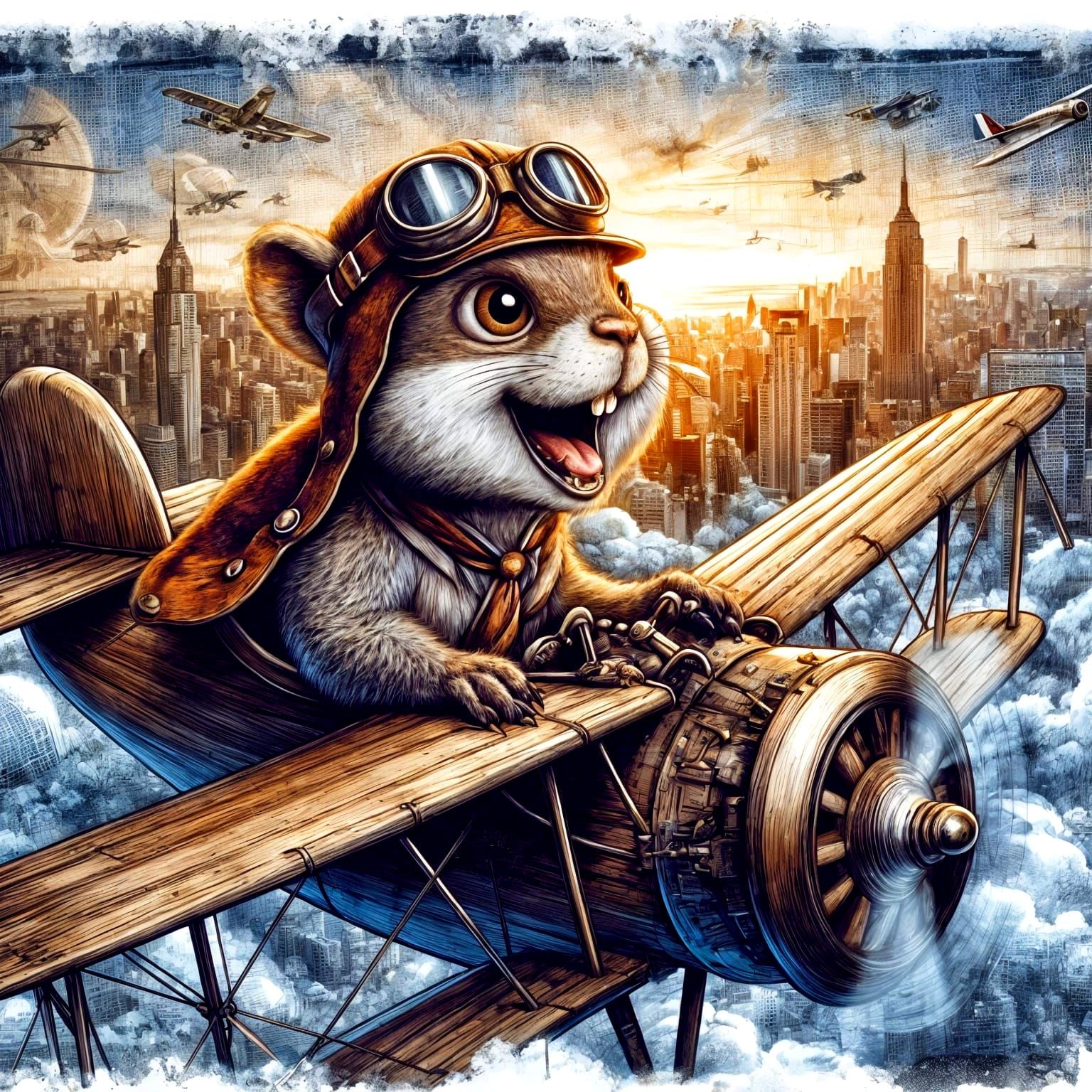 Rodney Rider, adventurer of the skies!