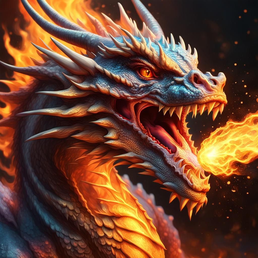 Dragon - AI Generated Artwork - NightCafe Creator