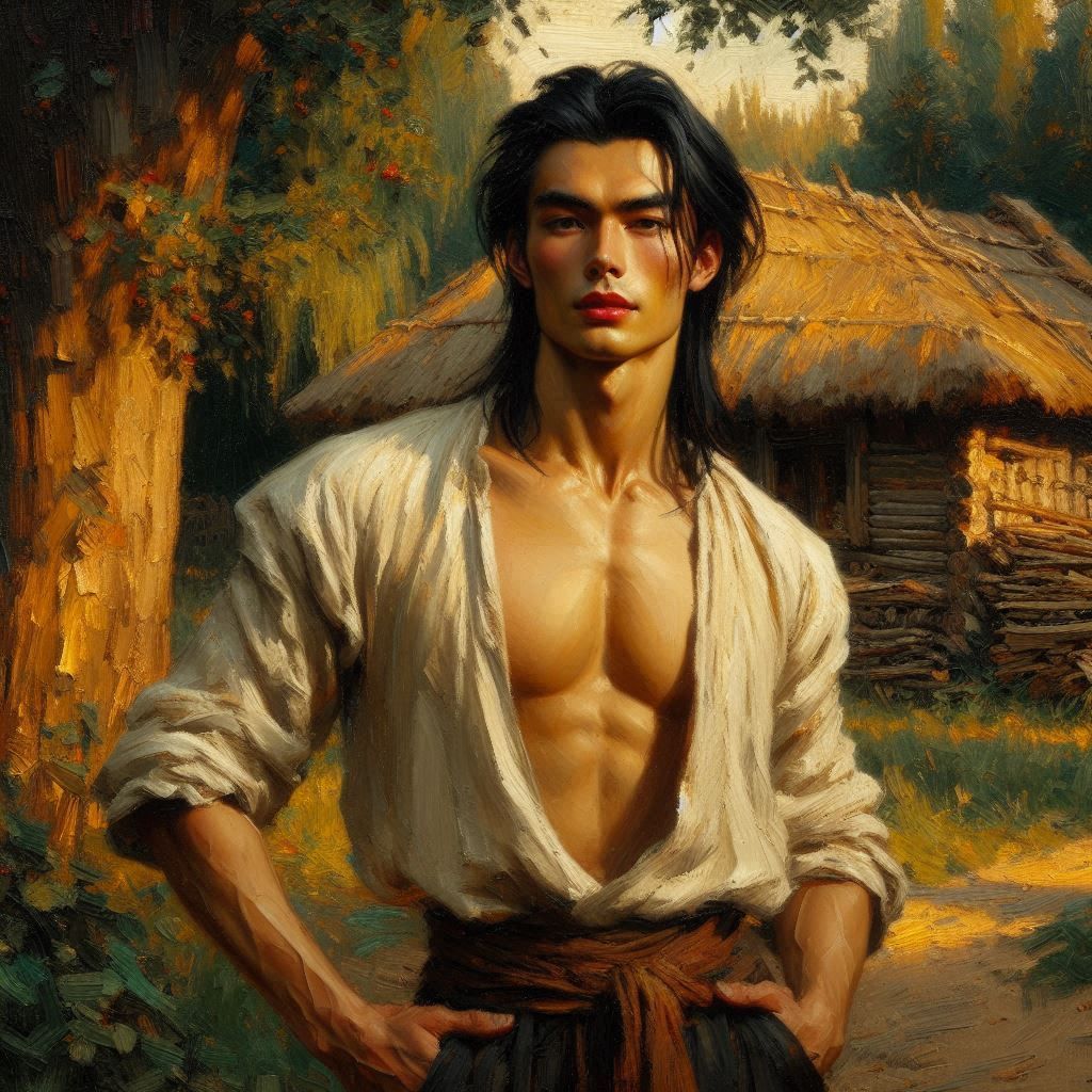 Fairy Tale Guy - skin as white as snow -lips as red as blood...