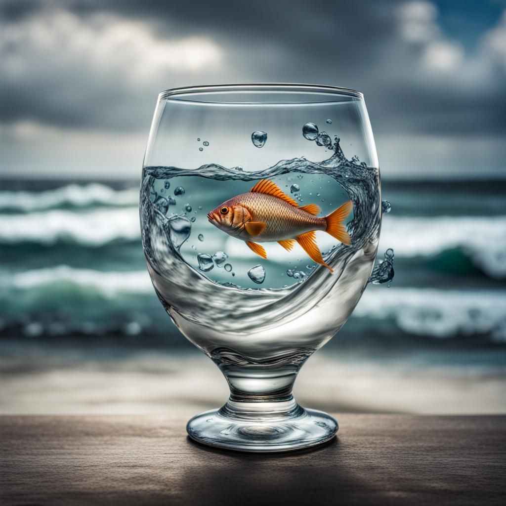 lonely fish
