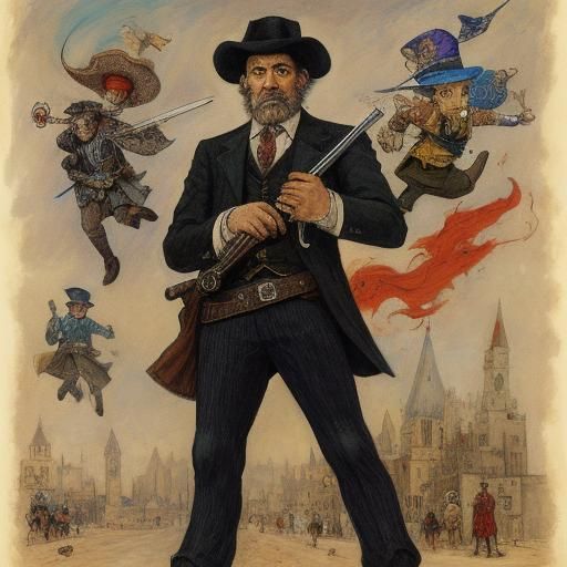 Mouse the Mighty Shooter - a cynical assassin 
Gunslingers &...