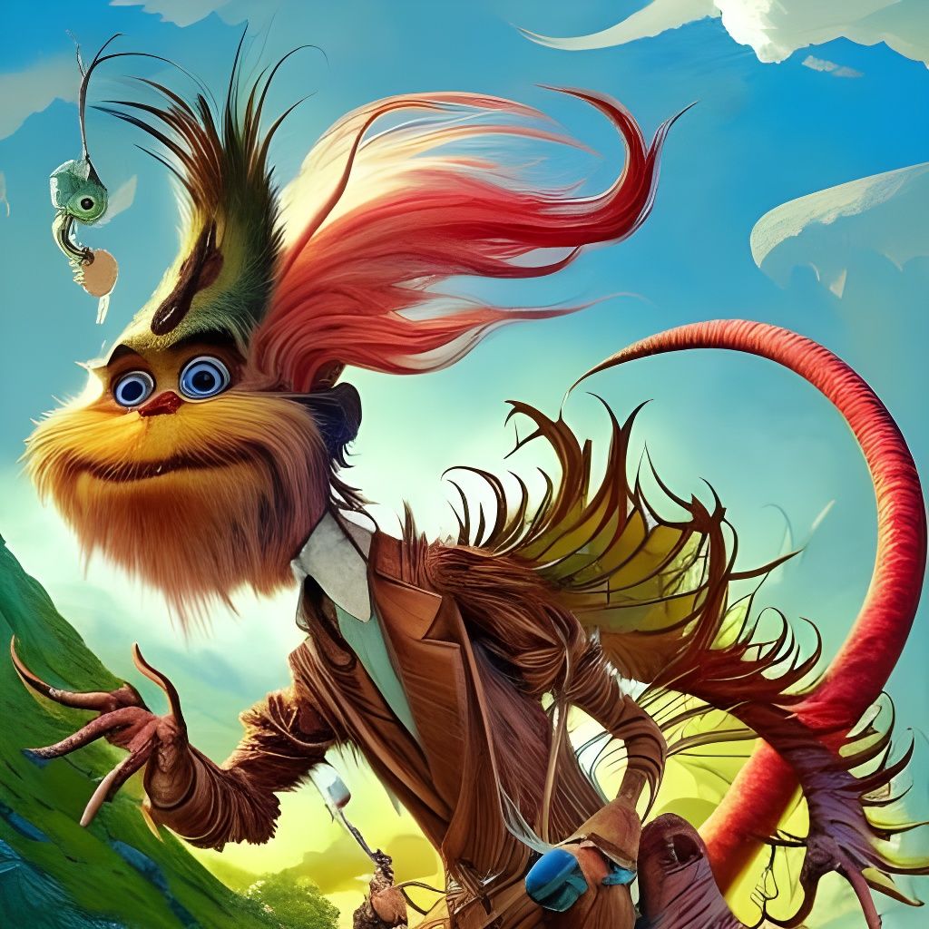 The Lorax - Ai Generated Artwork - Nightcafe Creator