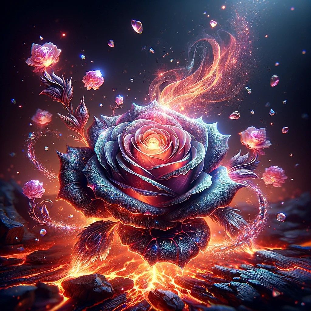 Lava Rose