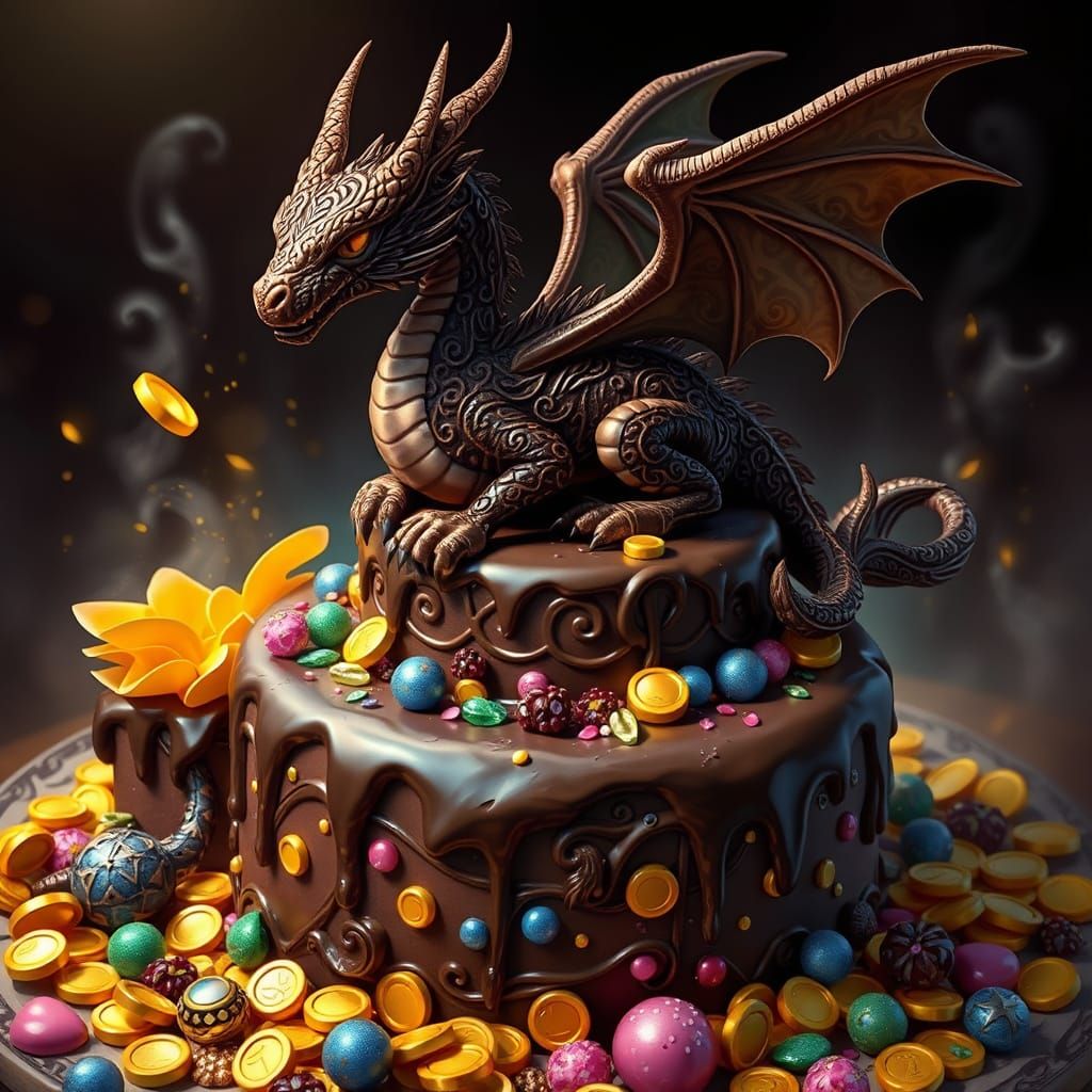 Chocolate Hoard   by @Rye_Toast