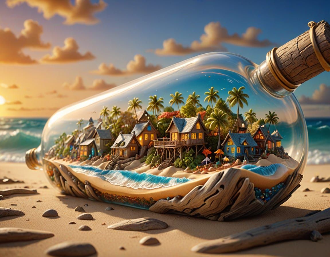 Hawaii in a bottle