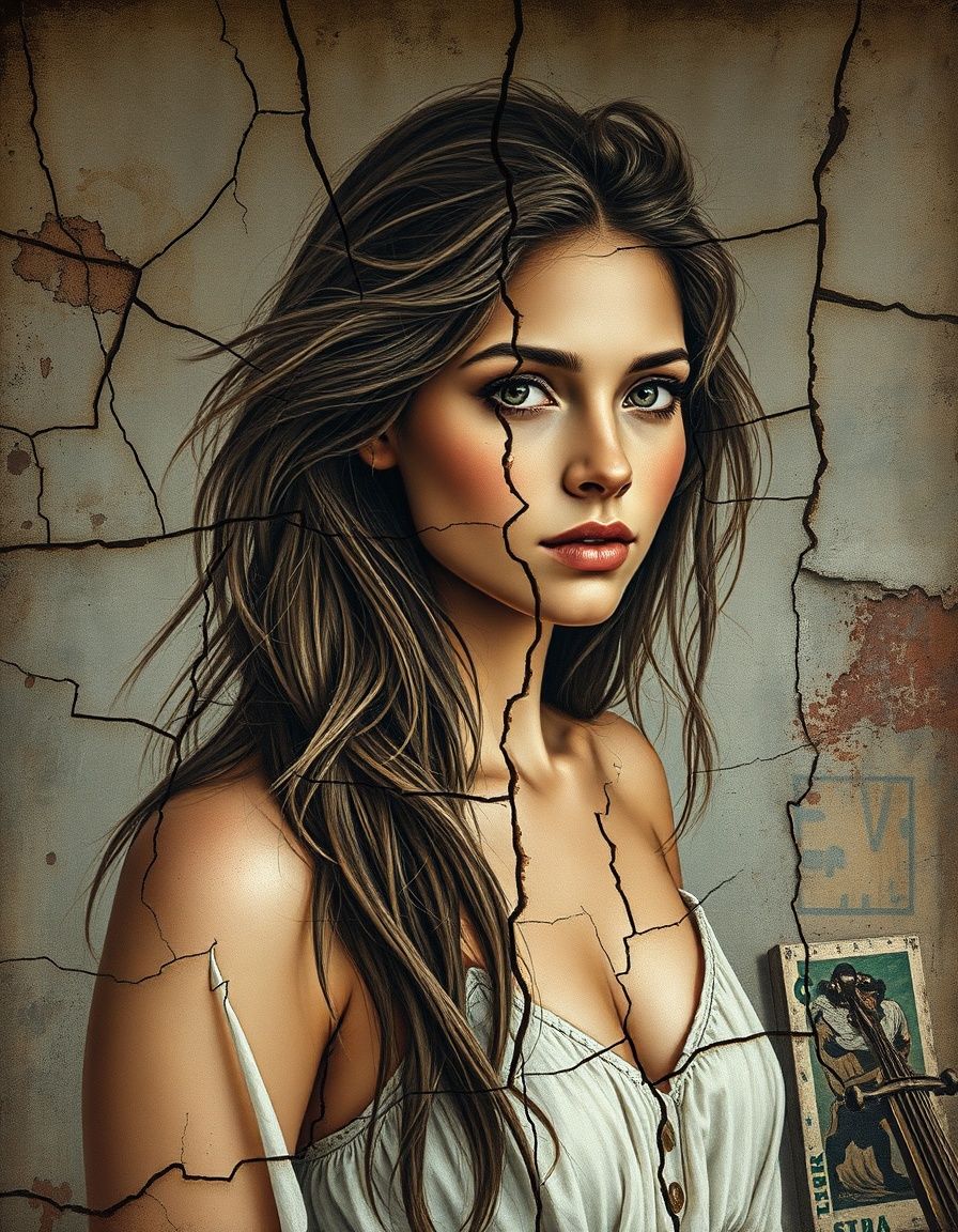 A beautiful woman's portrait