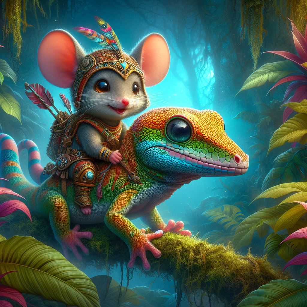 Wee little jungle warrior