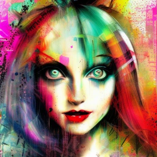 Alice in Wonderland - AI Generated Artwork - NightCafe Creator