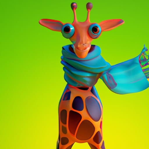 Giraffs longest Scarve