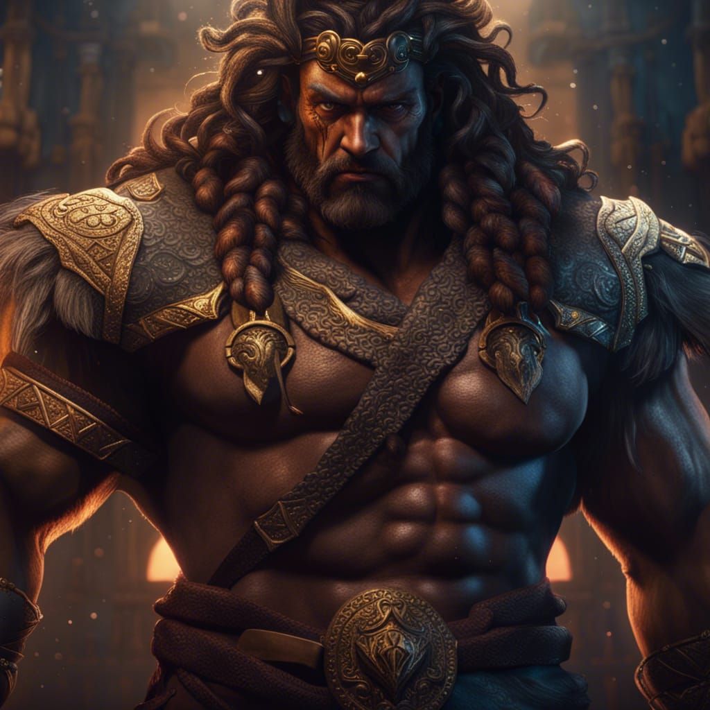 Samson the strong man