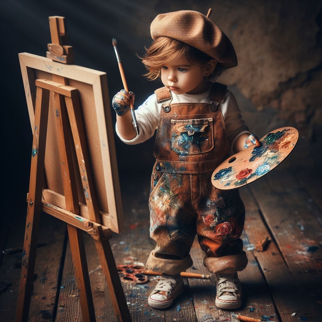 born to be an artist   by @Dorian