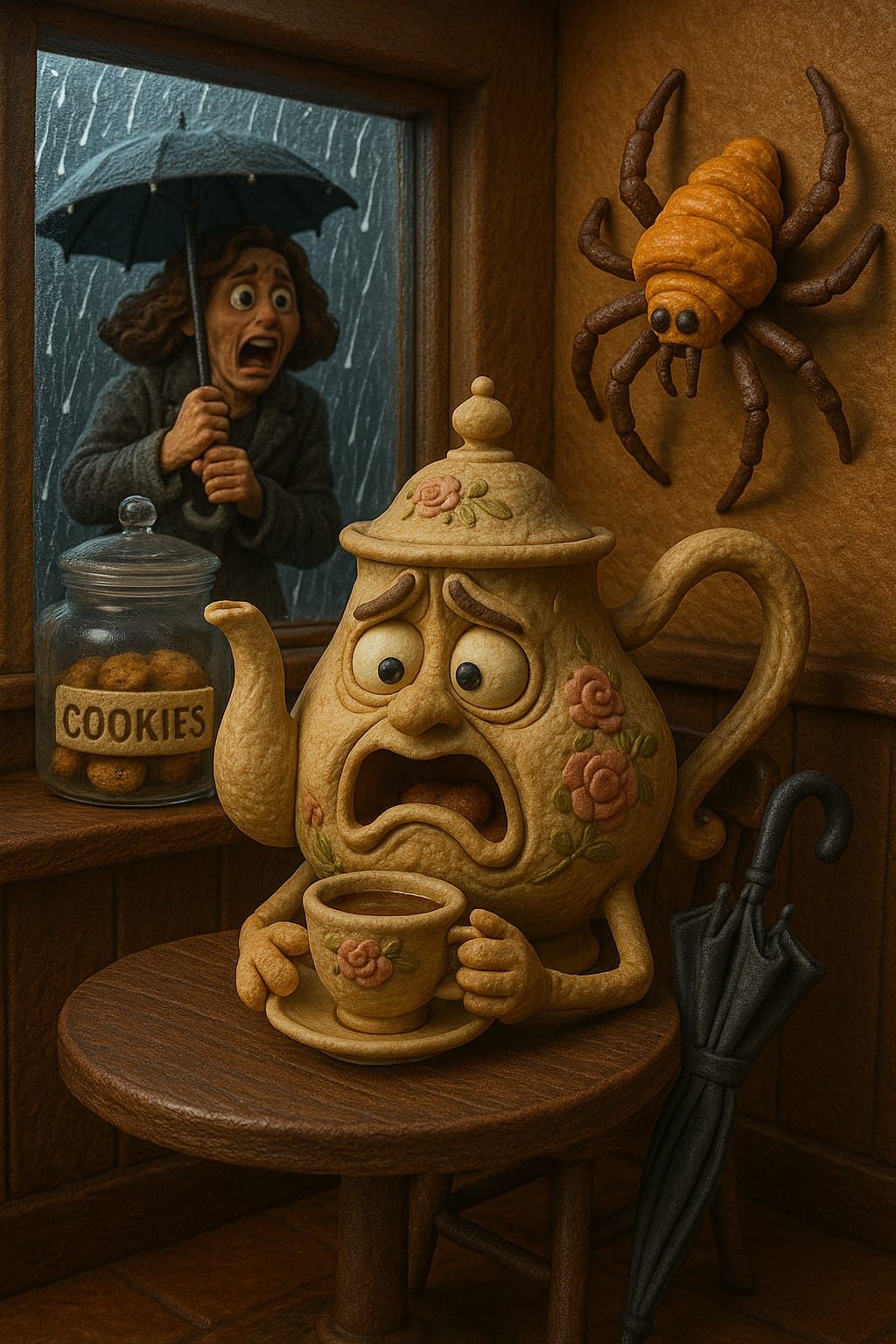 Terrified Teapot