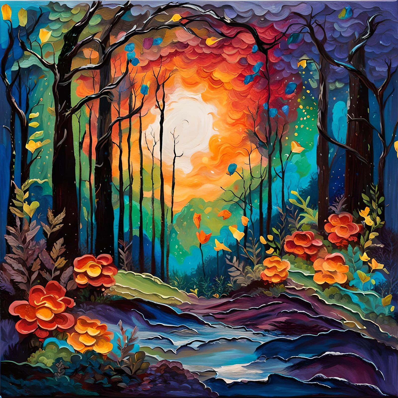 Forest Bloom  by @Shelly