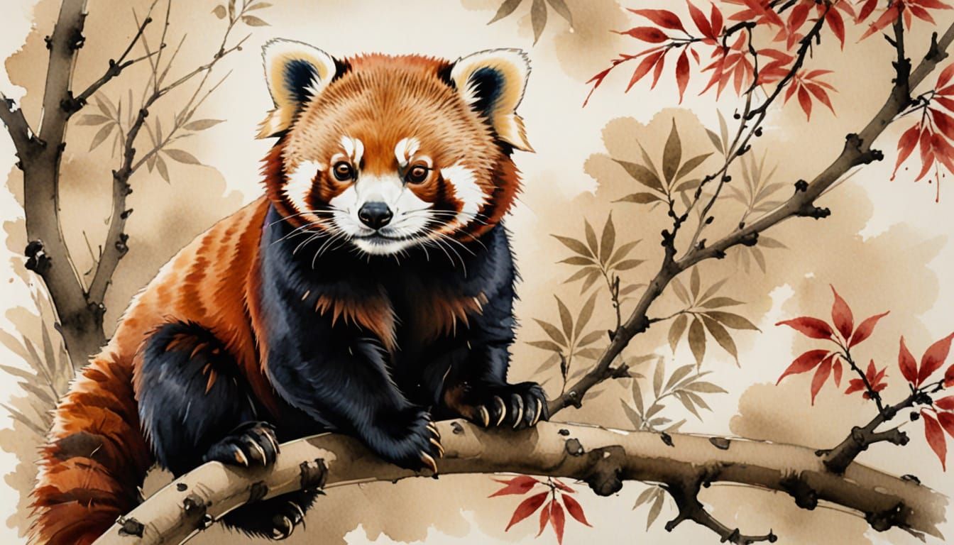 red panda