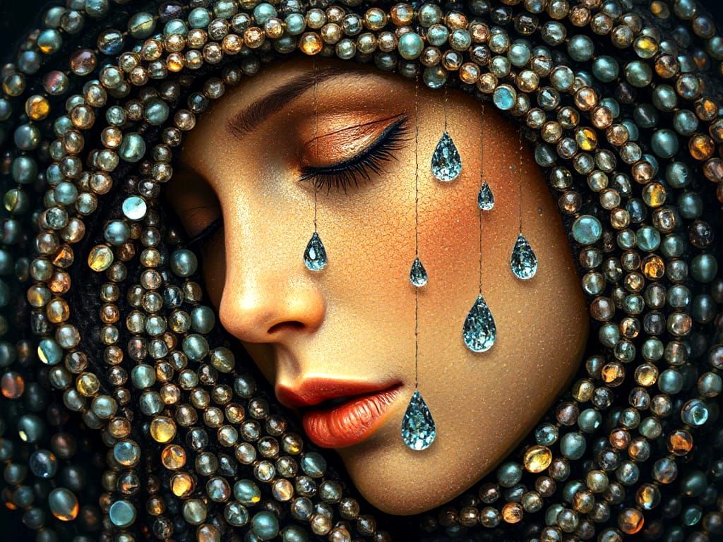 Tears of Glass  by @Hallkatla