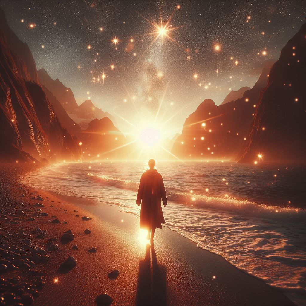 Someone somewhere IS walking