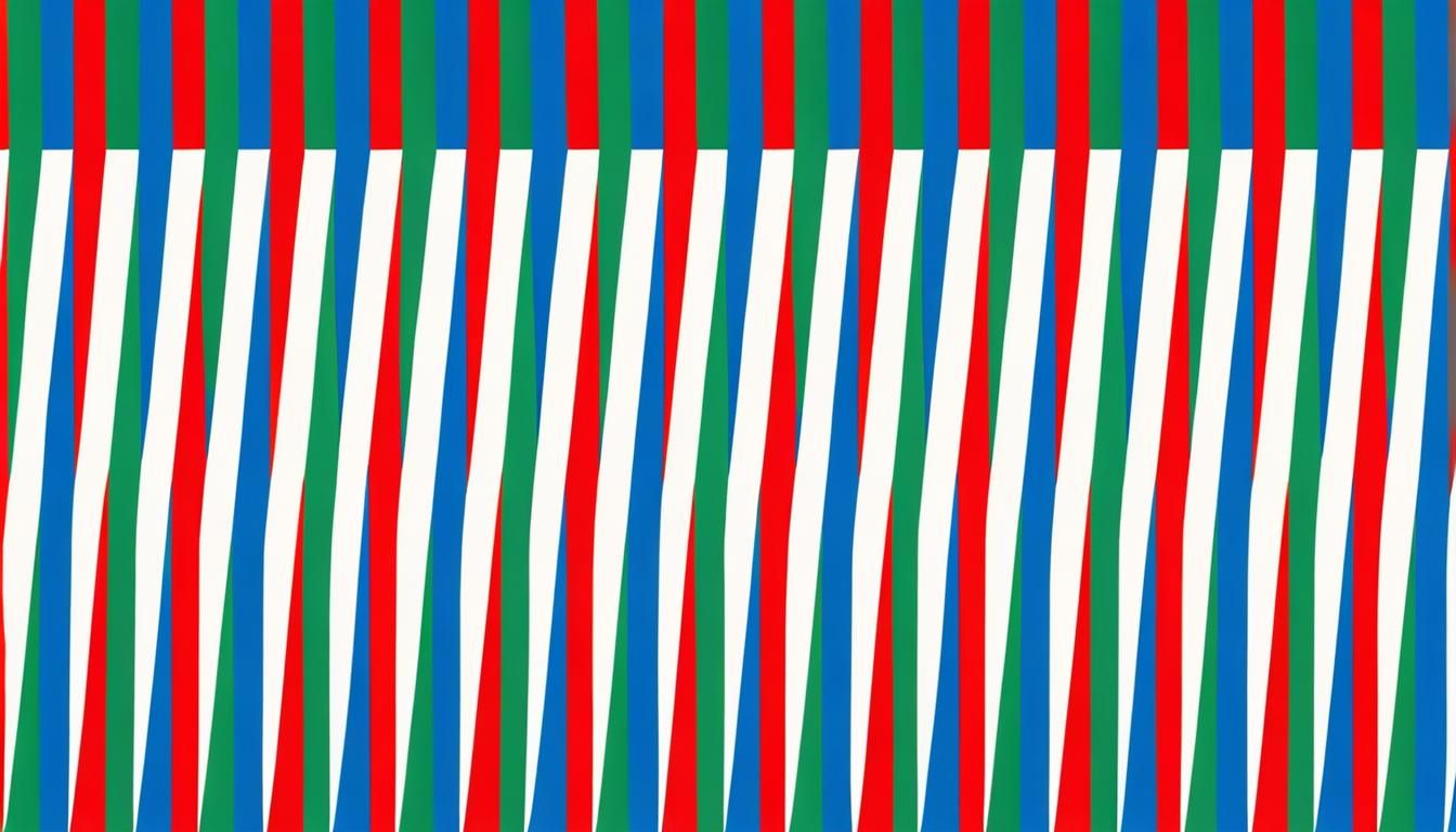 a geometric pattern that moves when the viewer moves abstrac...