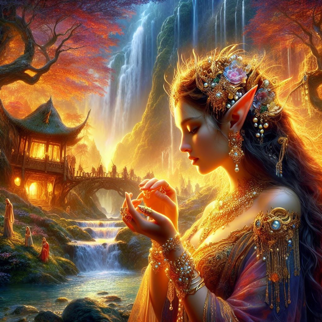 Elven Ladies from The Lord of the Rings