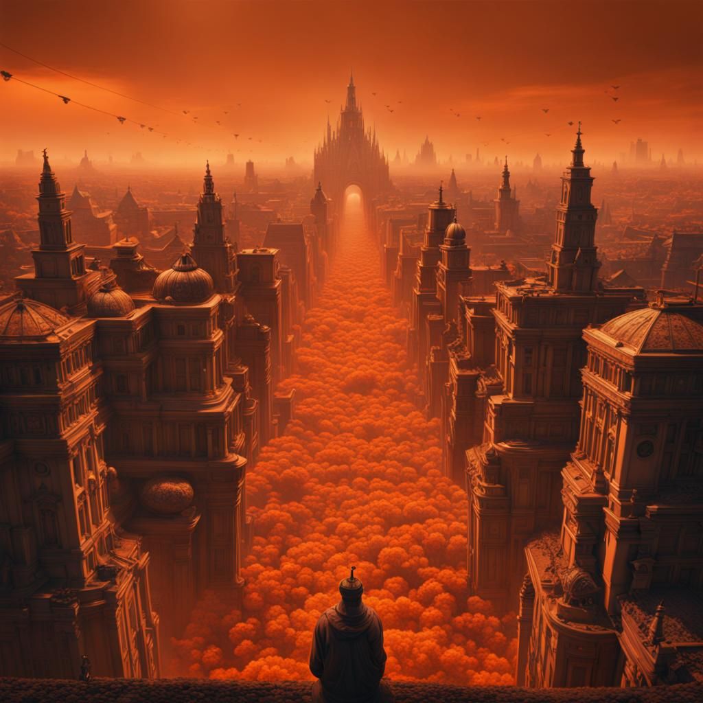 The color orange  by @Raiden Solow