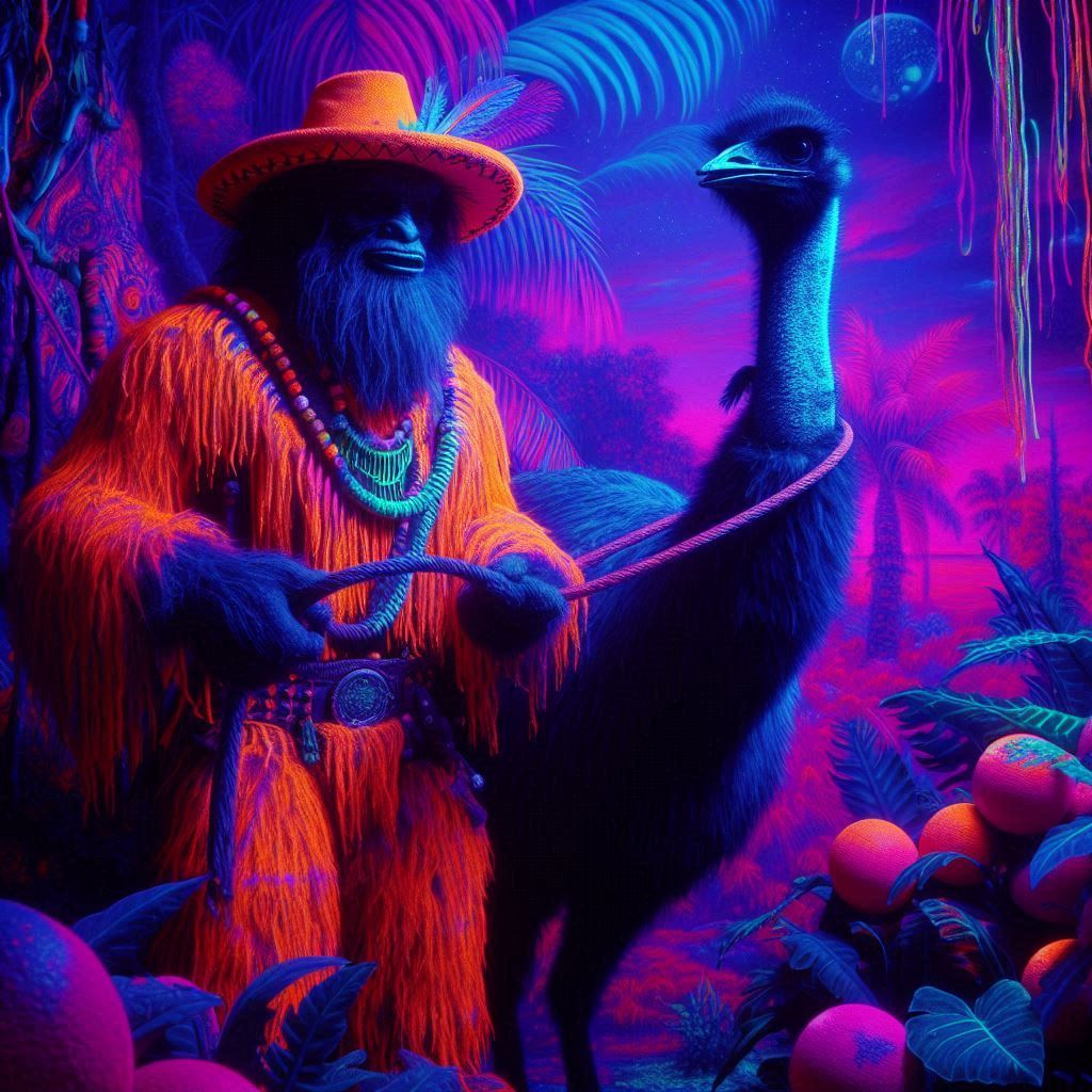 trippy 60s gogo decor