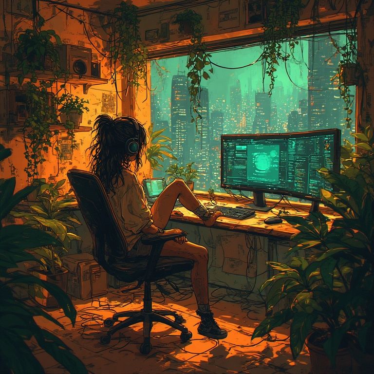 Orange and Green chill