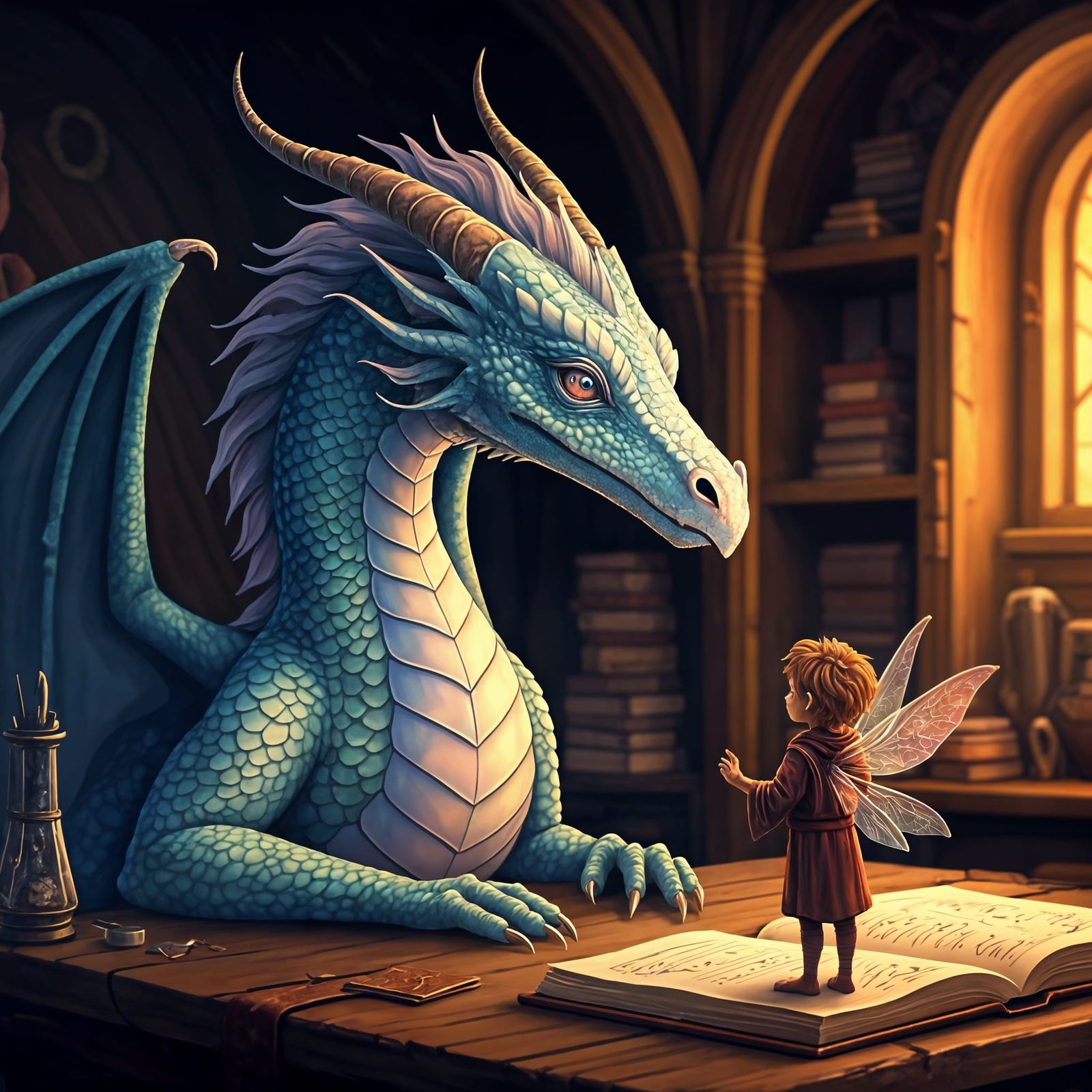 "Master, there is SO MUCH to learn!" ... "True. So we shall take our time and enjoy the journey together."  by @Snooty Art Snob