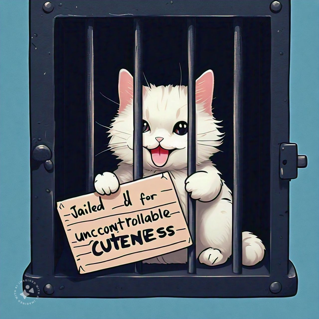 caty in prison - AI Generated Artwork - NightCafe Creator