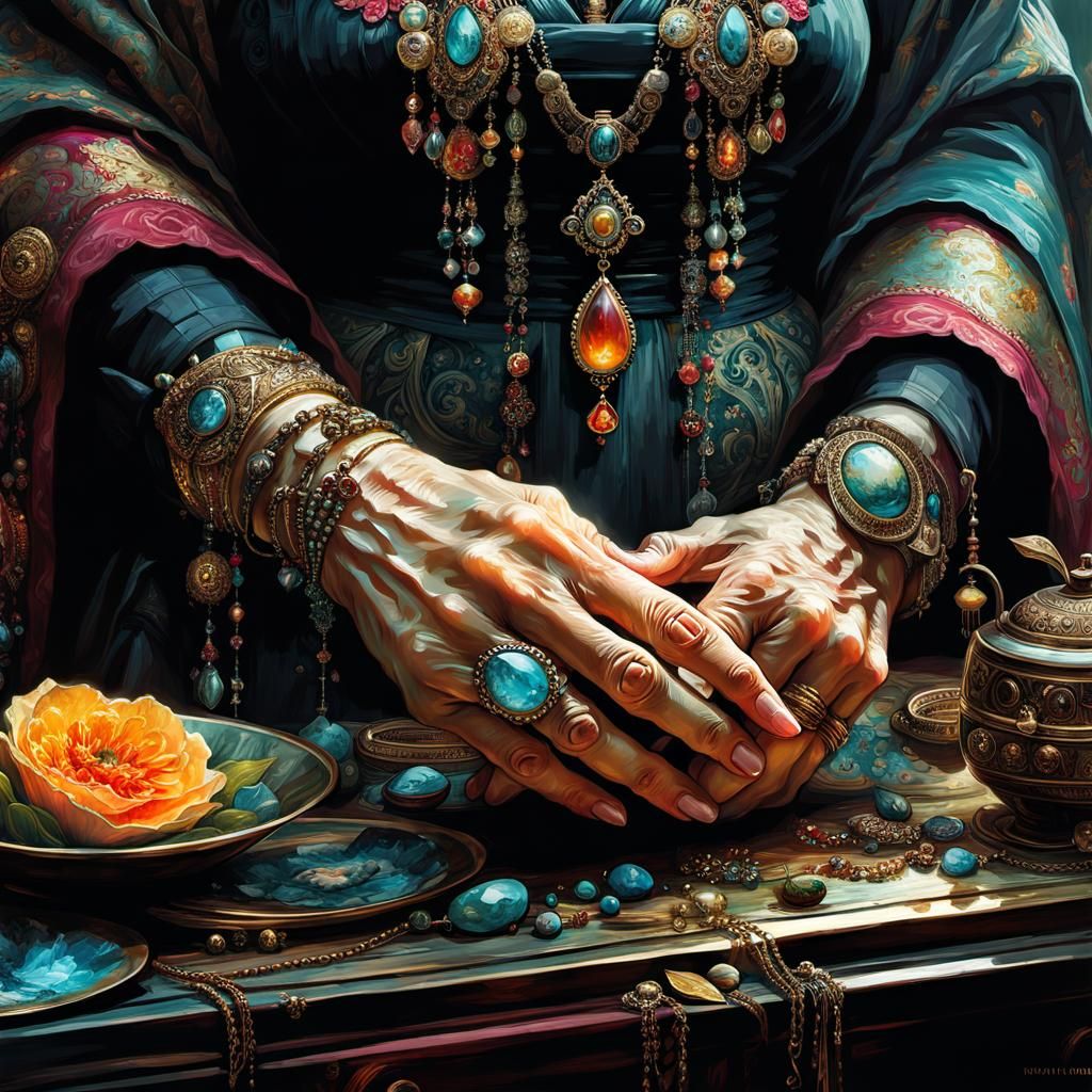 Grandma´s Hands  by @Bob Sloth