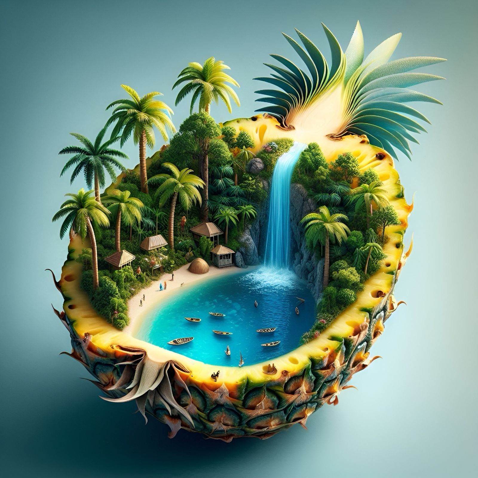 Tropical Pineapple