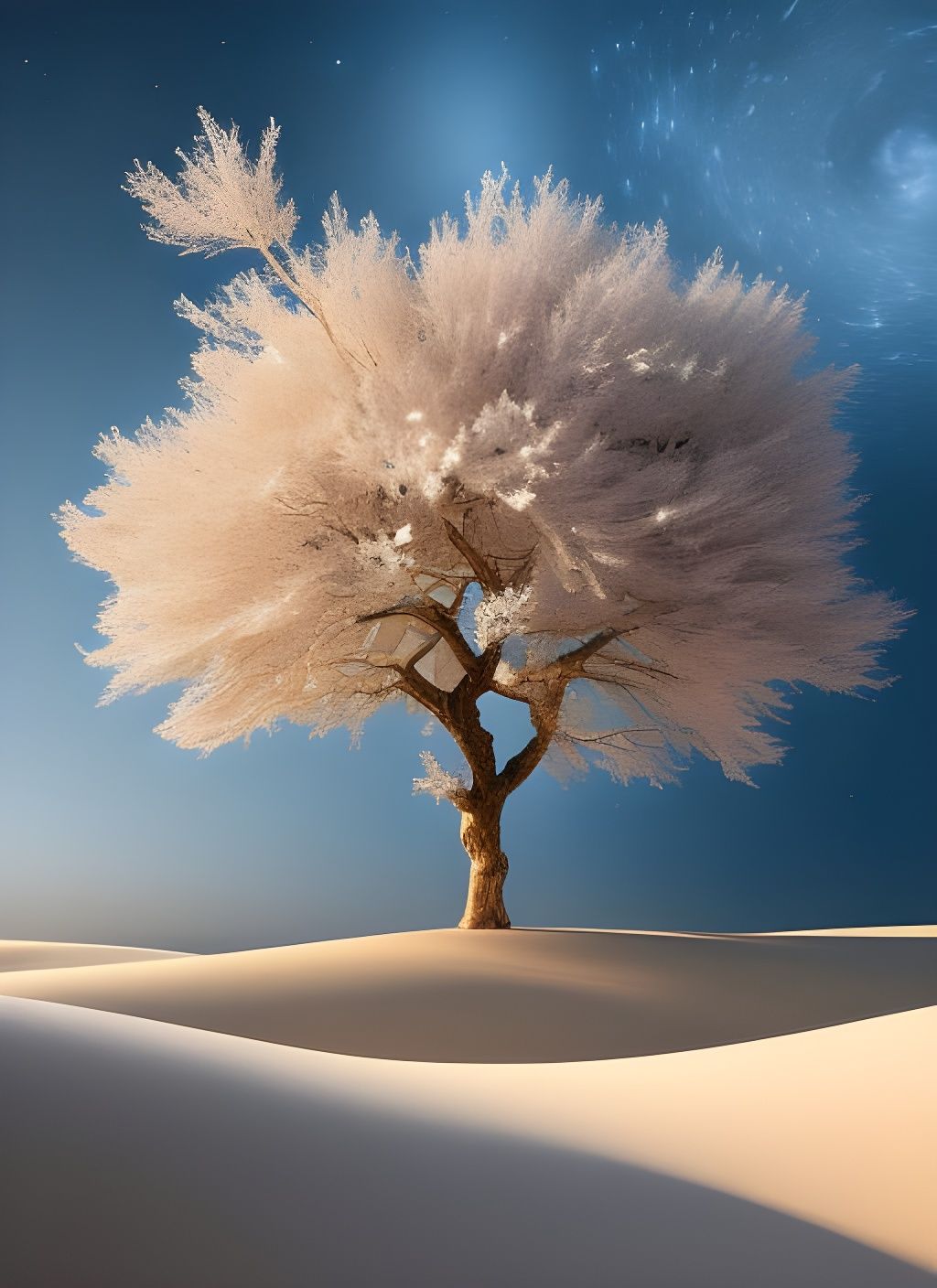 White tree  by @JubyOne