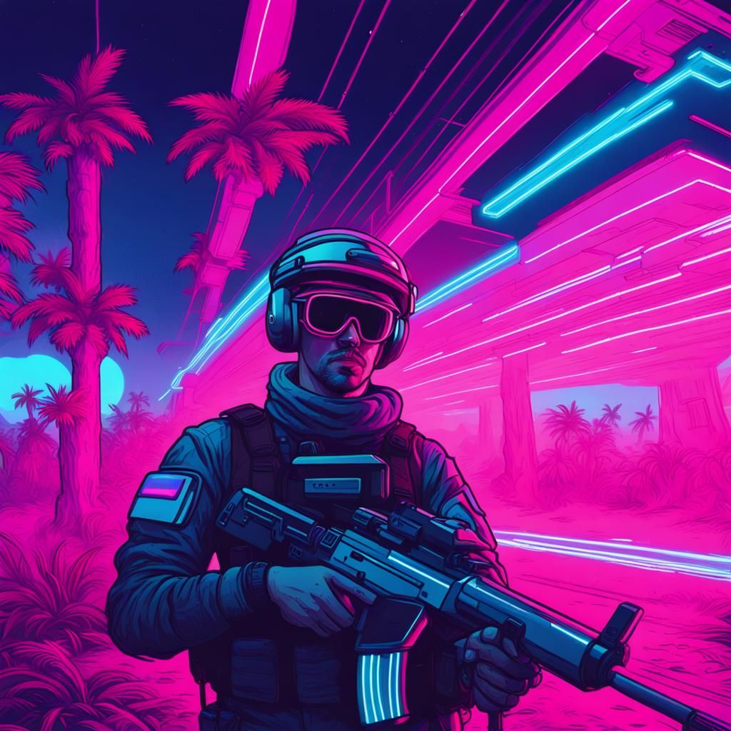 Synthtrooper - AI Generated Artwork - NightCafe Creator