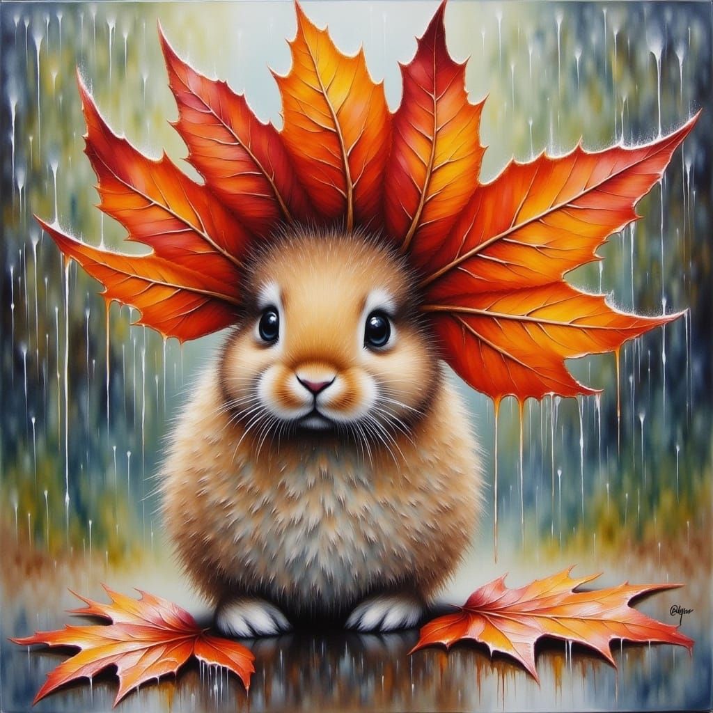 Wet Bunny 05  by @Diane W