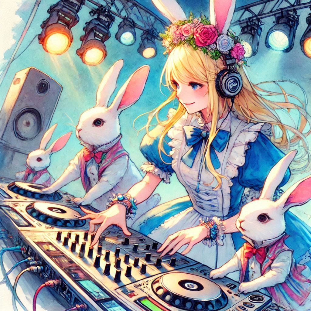 Alice in DJ land