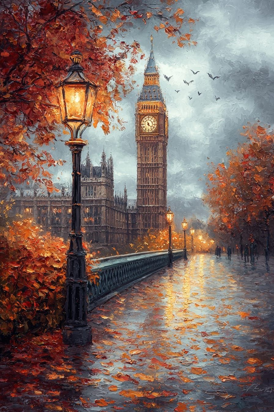 autumn in London